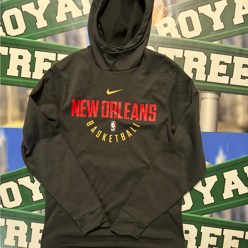 Nike Black New Orleans Basketball Sweater